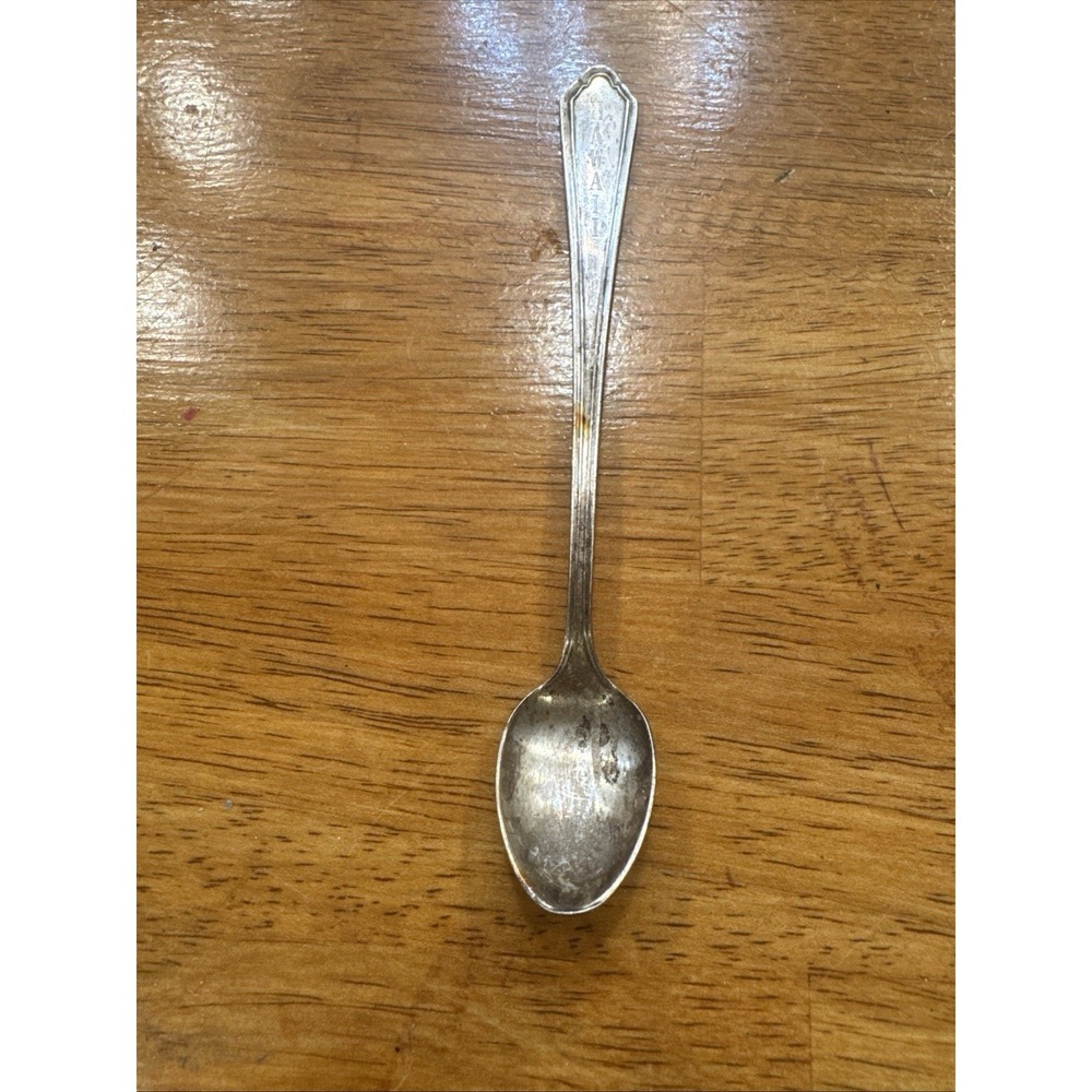 Vintage SSMC Potomac Sterling Silver Teaspoon Hawaii 1963 Engraved Souvenir 925